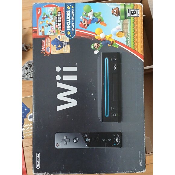 Nintendo Wii Holiday Bundle Super Mario Bro Console - Complete CIB - Tested - Picture 5 of 16